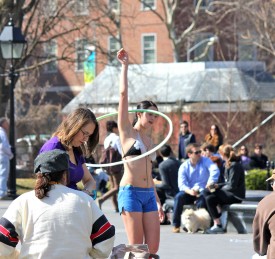 Hula Hoop Entertainer, Washington Square Park