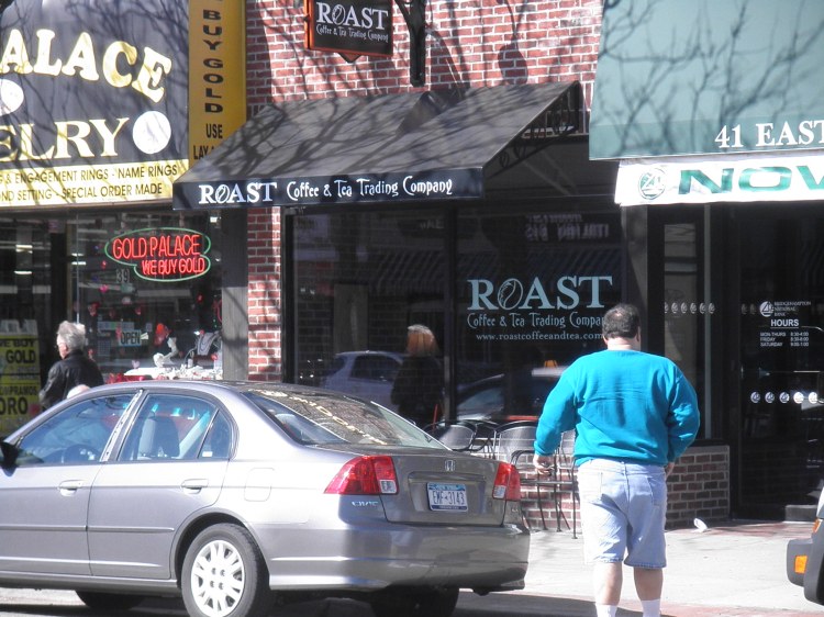 ROAST...on Main Street, front entrance.
