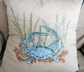 One of my crab pillows.