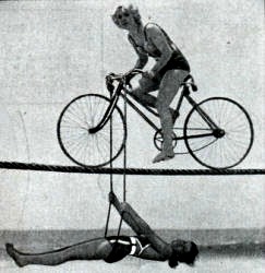 Some serious balancing going on here.  